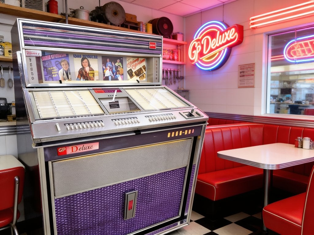 Rock-Ola GP 19 Deluxe Jukebox - Schuurvondst, Verzamelen, Ophalen, Gebruikt, 1960 tot 1970, Rock Ola