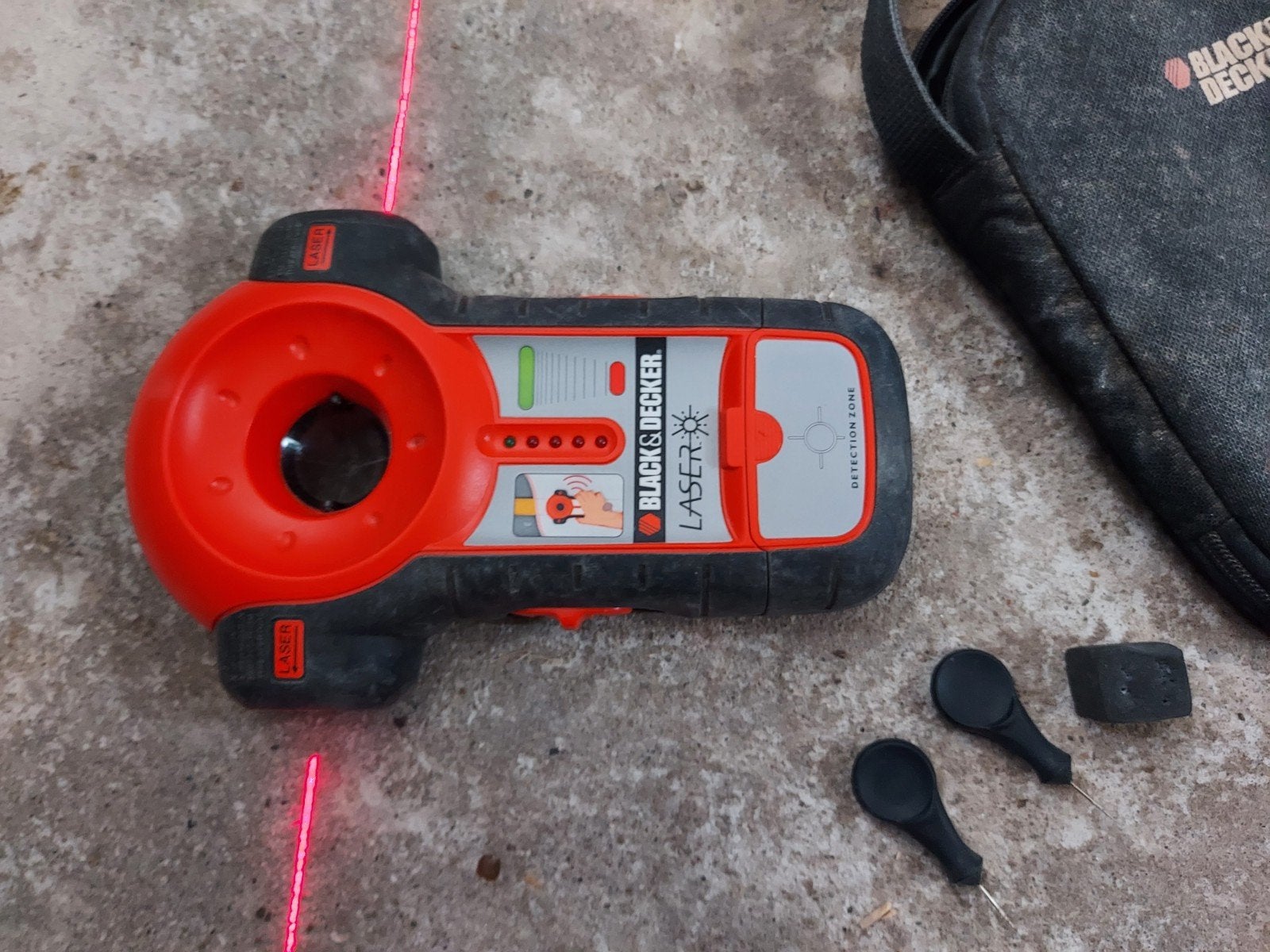 laser met hoesje, Enlèvement, Comme neuf