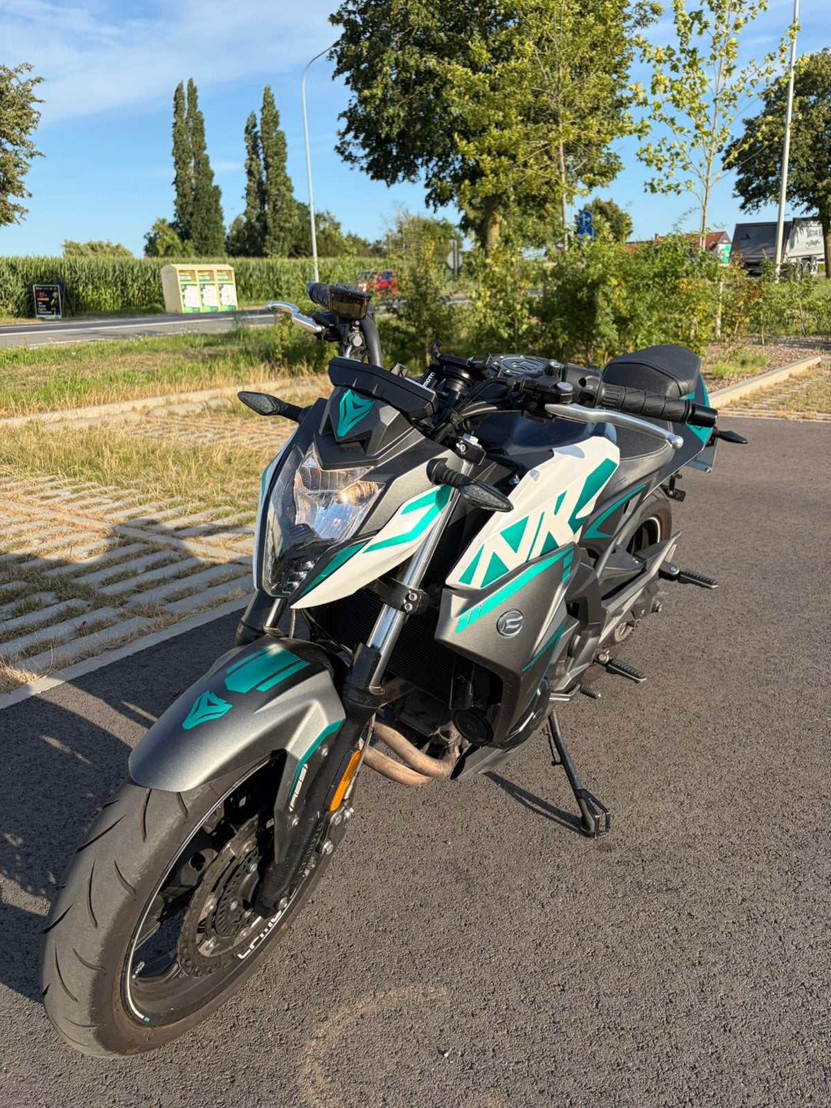CF moto NK400 2021, Motos, 2 cylindres, Particulier, 12 à 35 kW, Naked bike