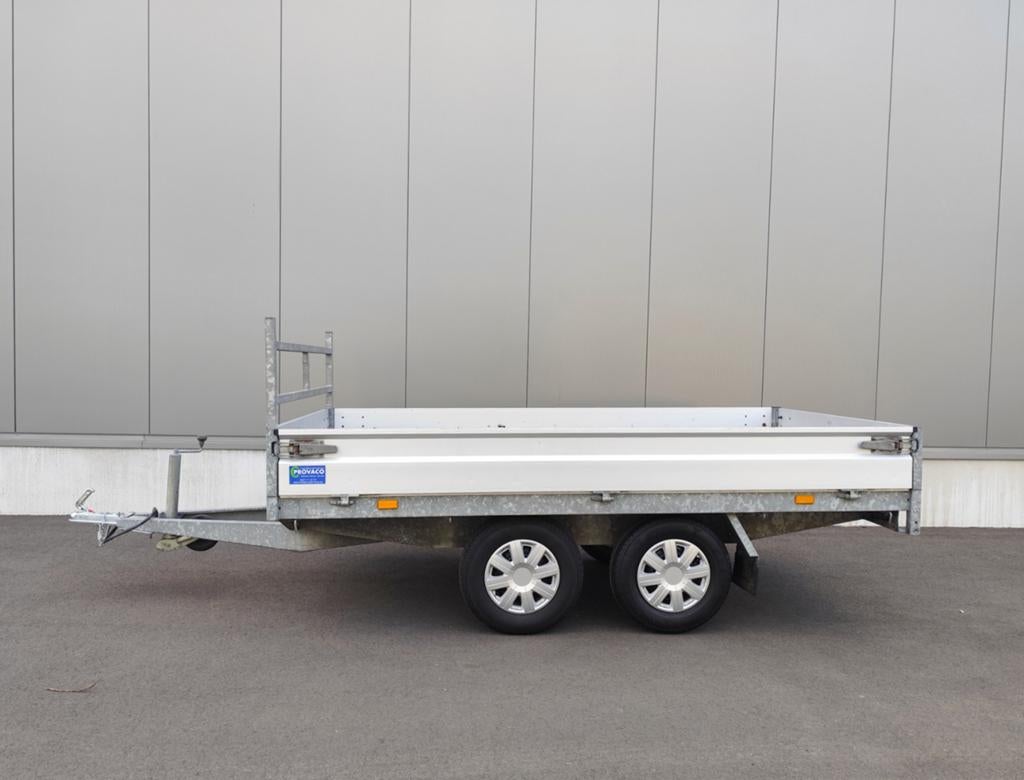 Ongeremde dubbelasser 750kg keuringsvrij