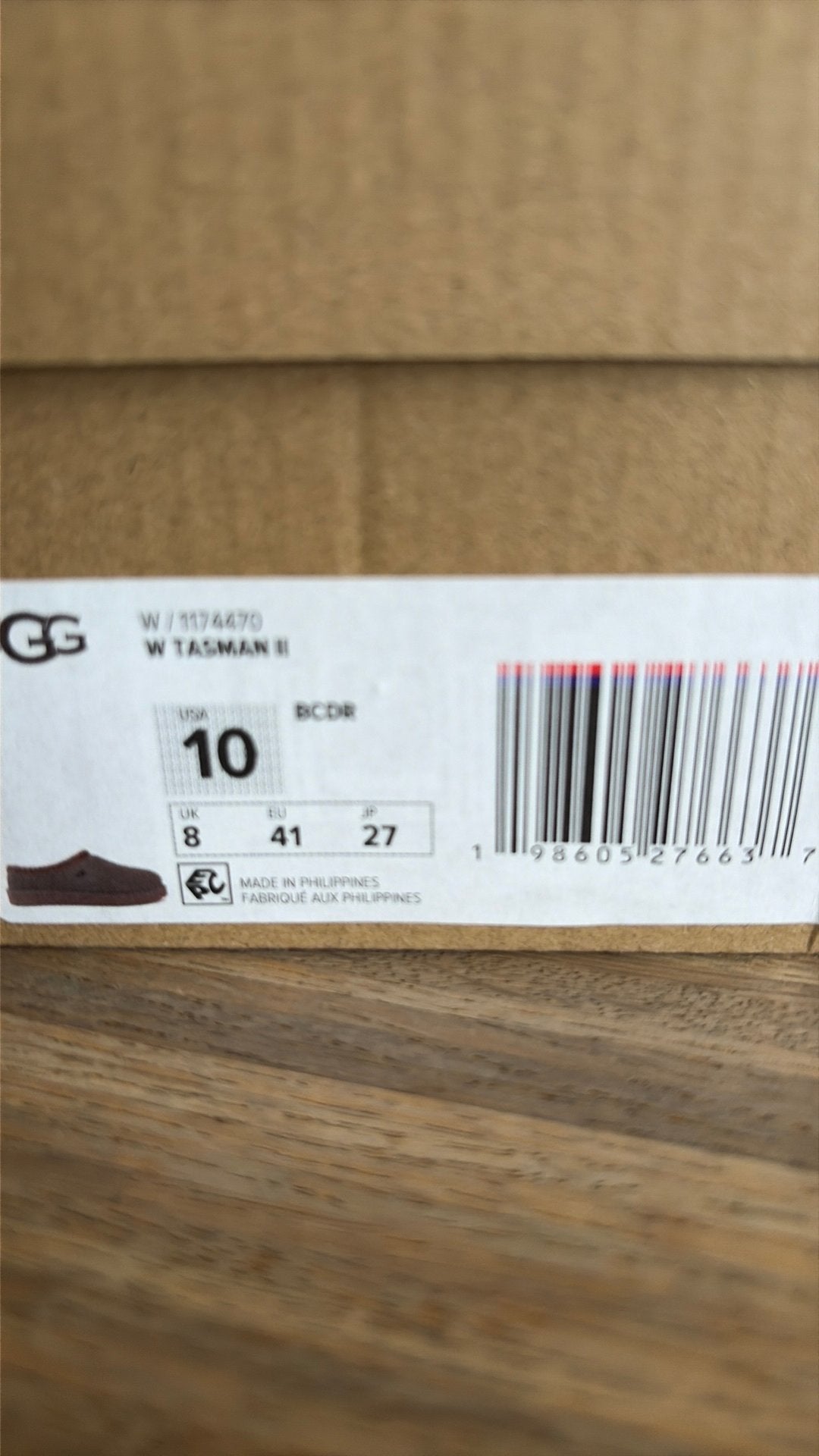Ugg tasman 2 maat 41, Kleding | Dames, Bruin, Instappers, Nieuw, Ophalen of Verzenden