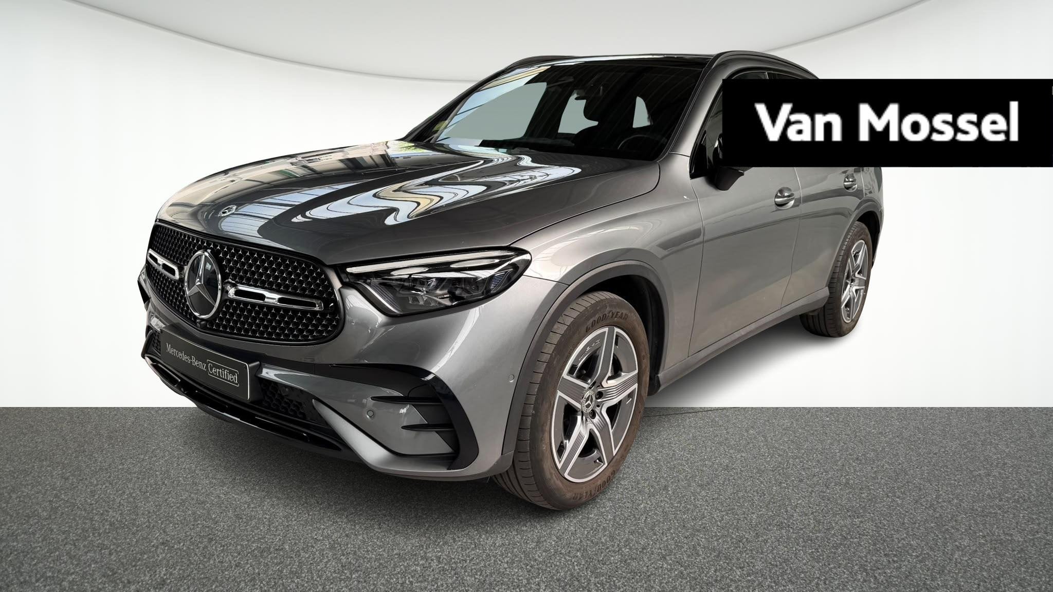 Mercedes-Benz GLC SUV 220d 4MATIC AMG Line + PANO DAK + DIGI, Autos, Mercedes-Benz, Argent ou Gris, Euro 6, Entreprise, Entretenue par le concessionnaire