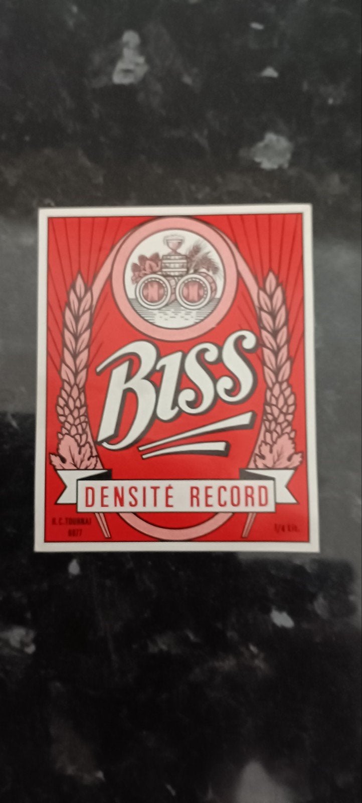 oud bieretiket Biss br Biset Pipaix, Enlèvement ou Envoi