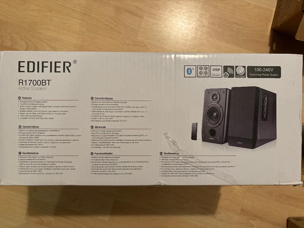 Edifier R1700, Active Speaker, Audio, Tv en Foto, Luidsprekerboxen, Overige merken, Ophalen of Verzenden, Zo goed als nieuw, 60 tot 120 watt