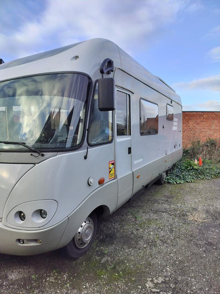Hymer S720 , met mercedes 5 cylinder automaat, Caravans en Kamperen, Automaat, Particulier, Hymer, Mercedes