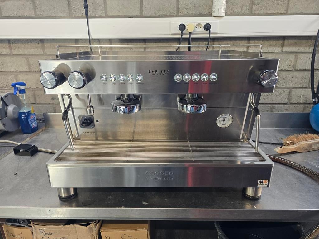 Espressomachines ascaso barista pro, Ophalen