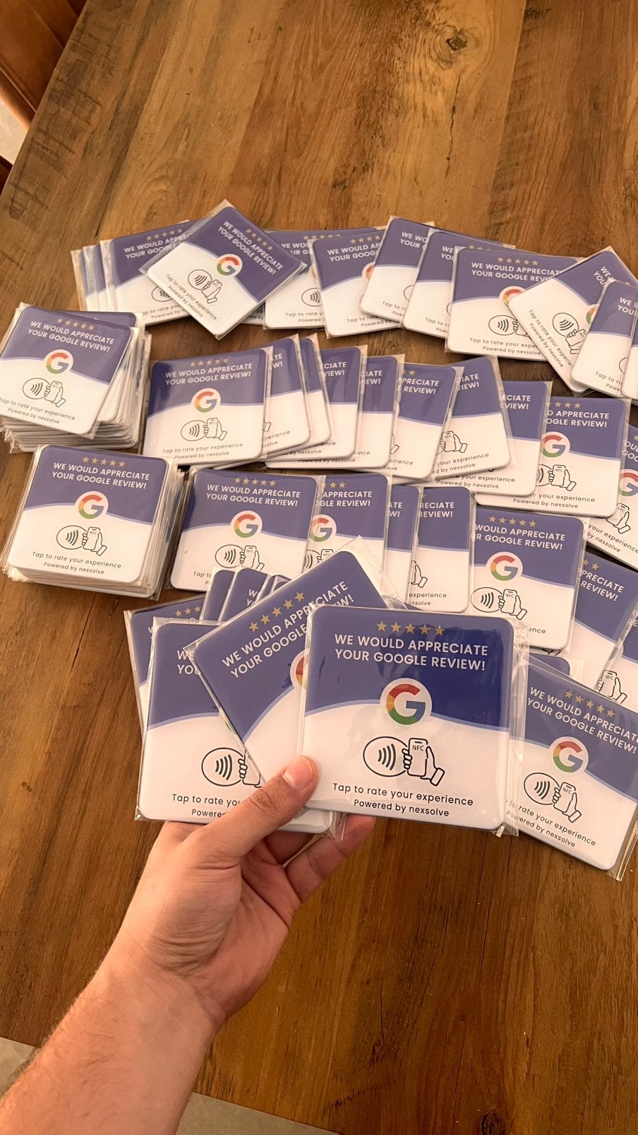 Google review nfc kaartjes, Hobby & Loisirs créatifs, Timbres épargne, Enlèvement
