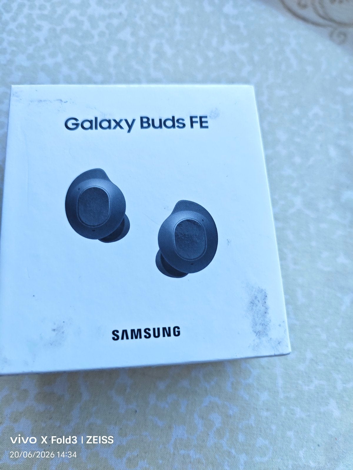 Galaxy buds FE état neuf boite complète, Telecommunicatie, Mobiele telefoons | Oordopjes, Samsung