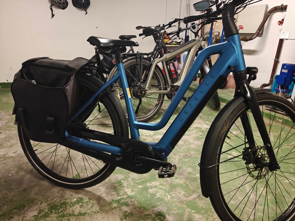 Gazelle Chamonix C7, Fietsen en Brommers, Fietsen | Dames | Damesfietsen, Ophalen, Versnellingen, Schijfrem, Gazelle