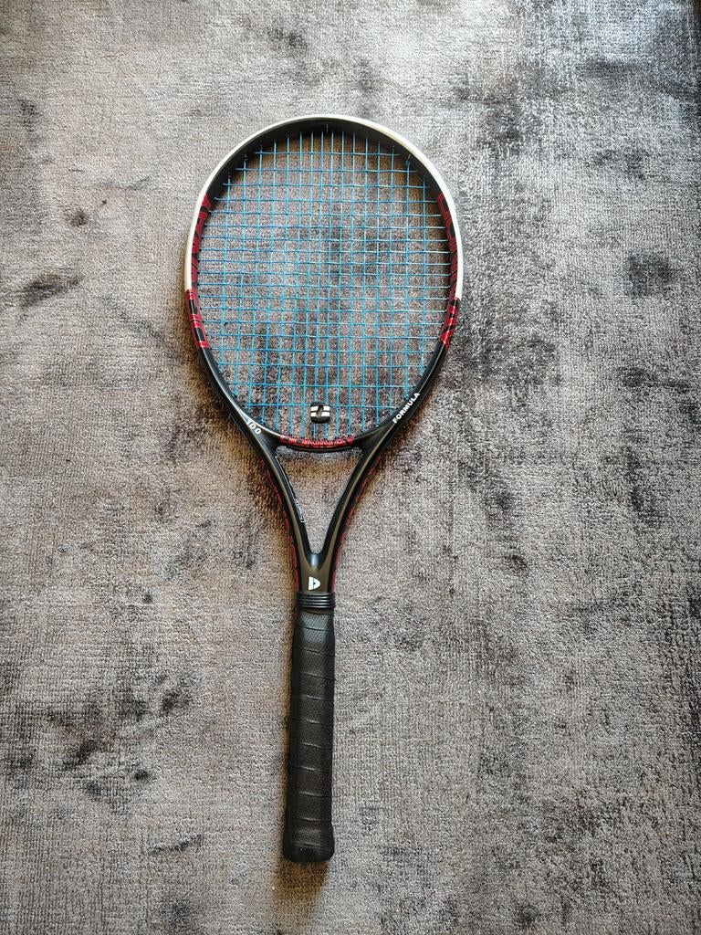 Racket Donnay Formula 100 Xenecore, Sport en Fitness, Gebruikt, Racket, L3, Ophalen