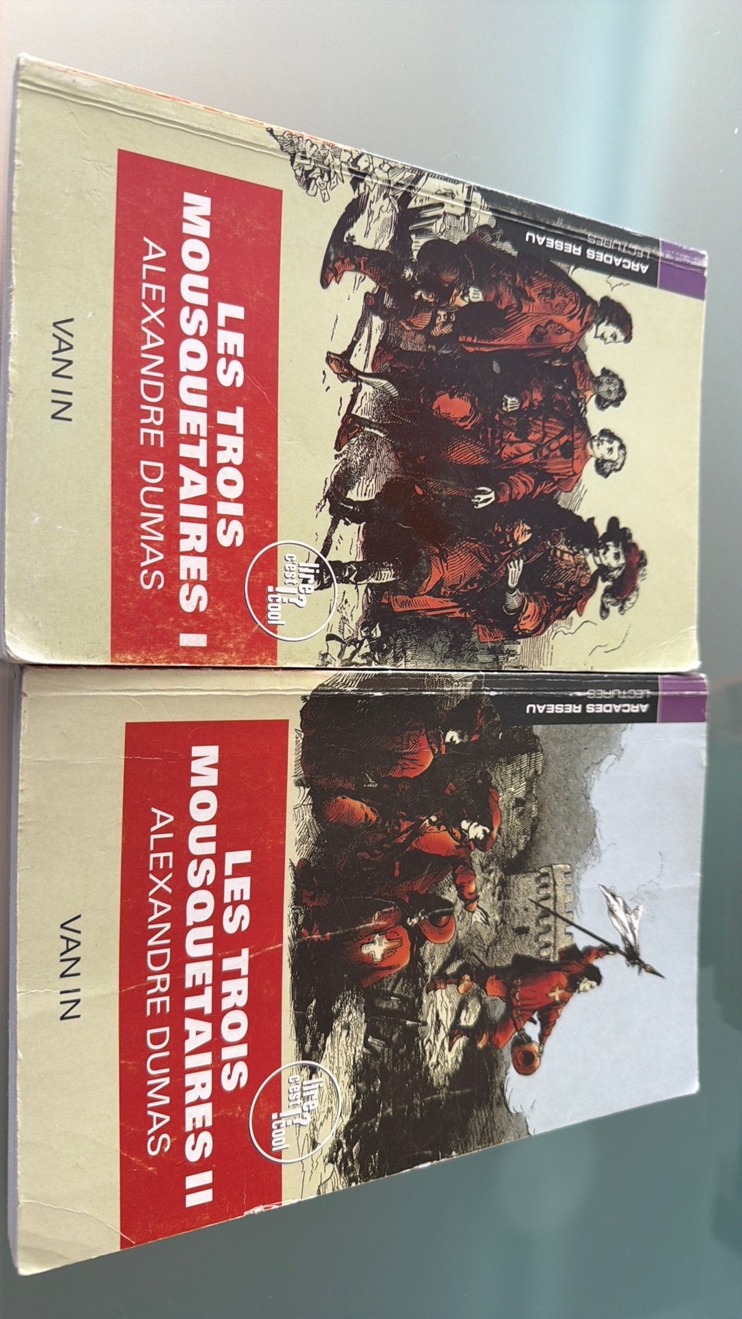 Les trois mousquetaires, Enlèvement, Comme neuf