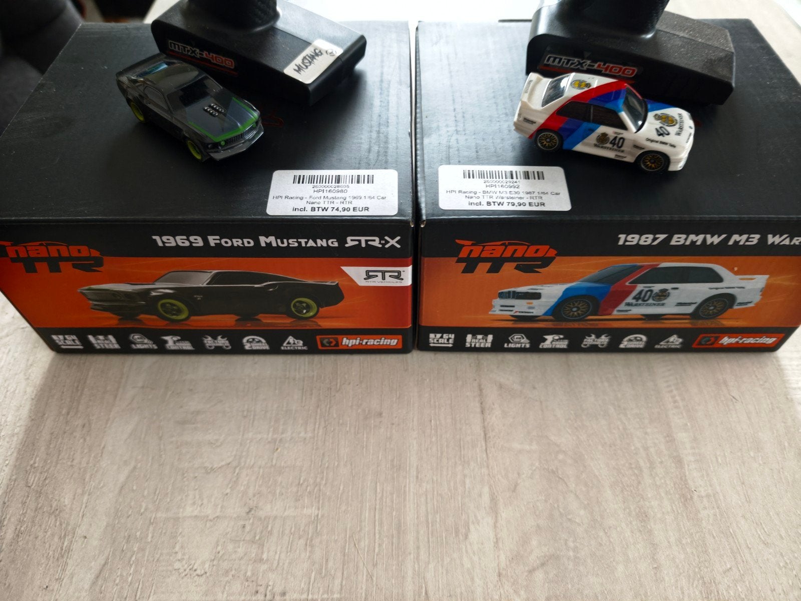 hpi nano Cars full proportioneel BMW gereserveerd, Hobby en Vrije tijd, Zo goed als nieuw, Auto onroad, RTR (Ready to Run), Ophalen