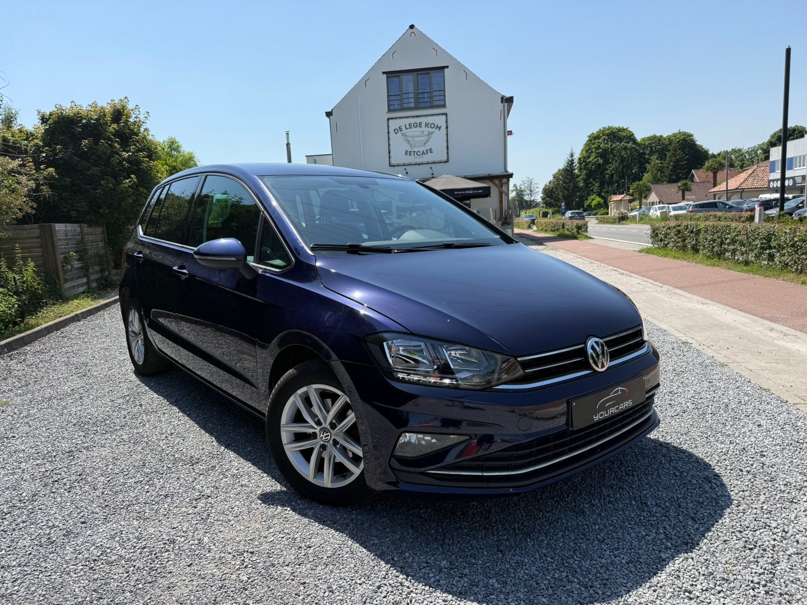 Volkswagen Golf Sportsvan 1.0 TSI Comfortline-camera* GPS, Voorwielaandrijving, Stof, Blauw, Multifunctioneel stuurwiel