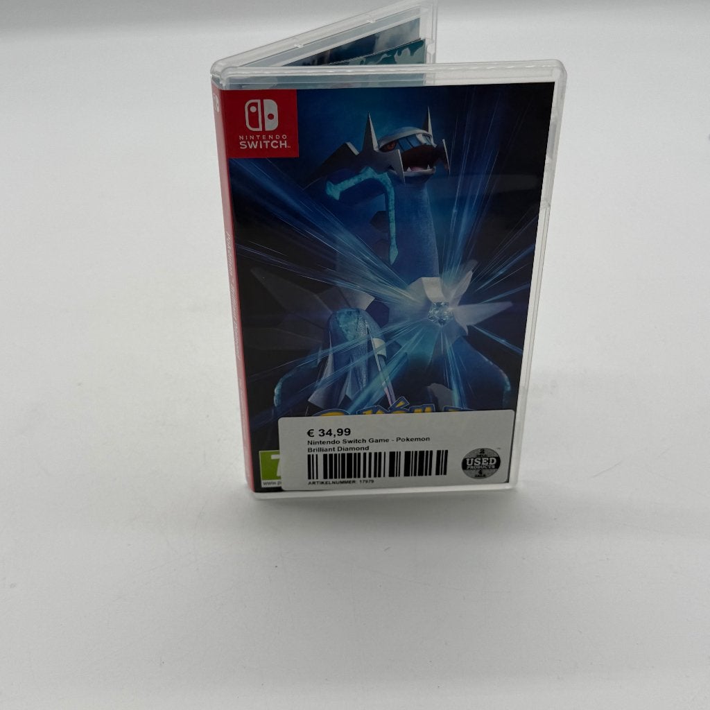 Nintendo Switch Game - Pokemon Brilliant Diamond, Games en Spelcomputers, Avontuur en Actie, 1 speler, Ophalen of Verzenden, Zo goed als nieuw