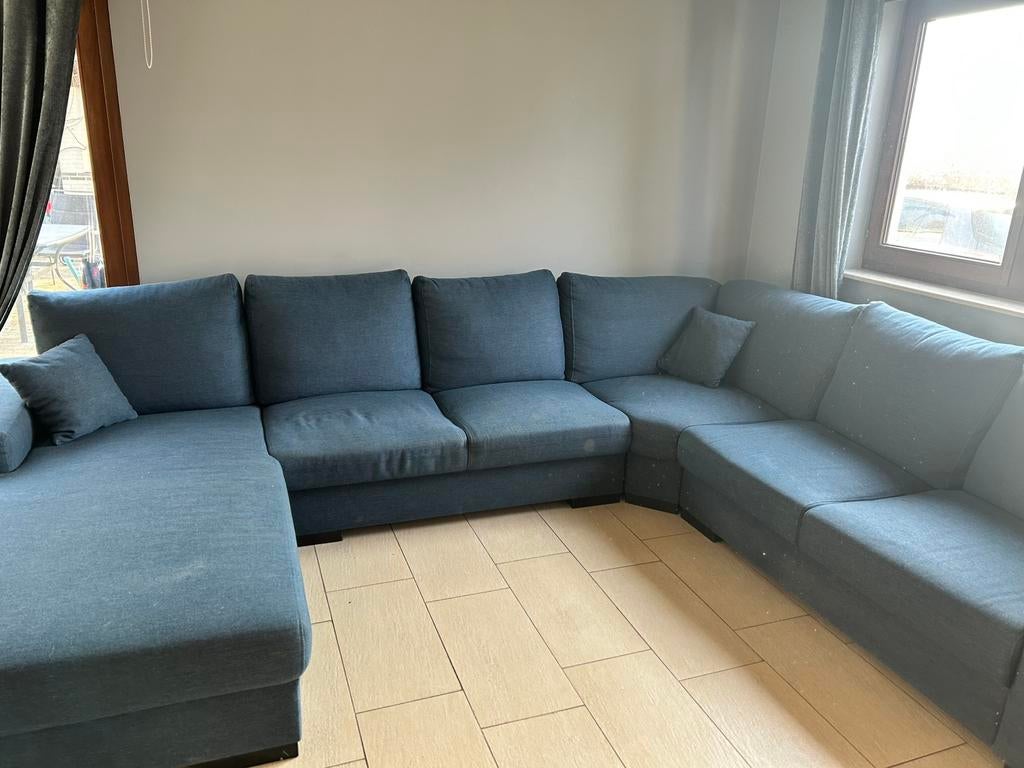 Hoekzetel marineblauw, Ophalen, Gebruikt