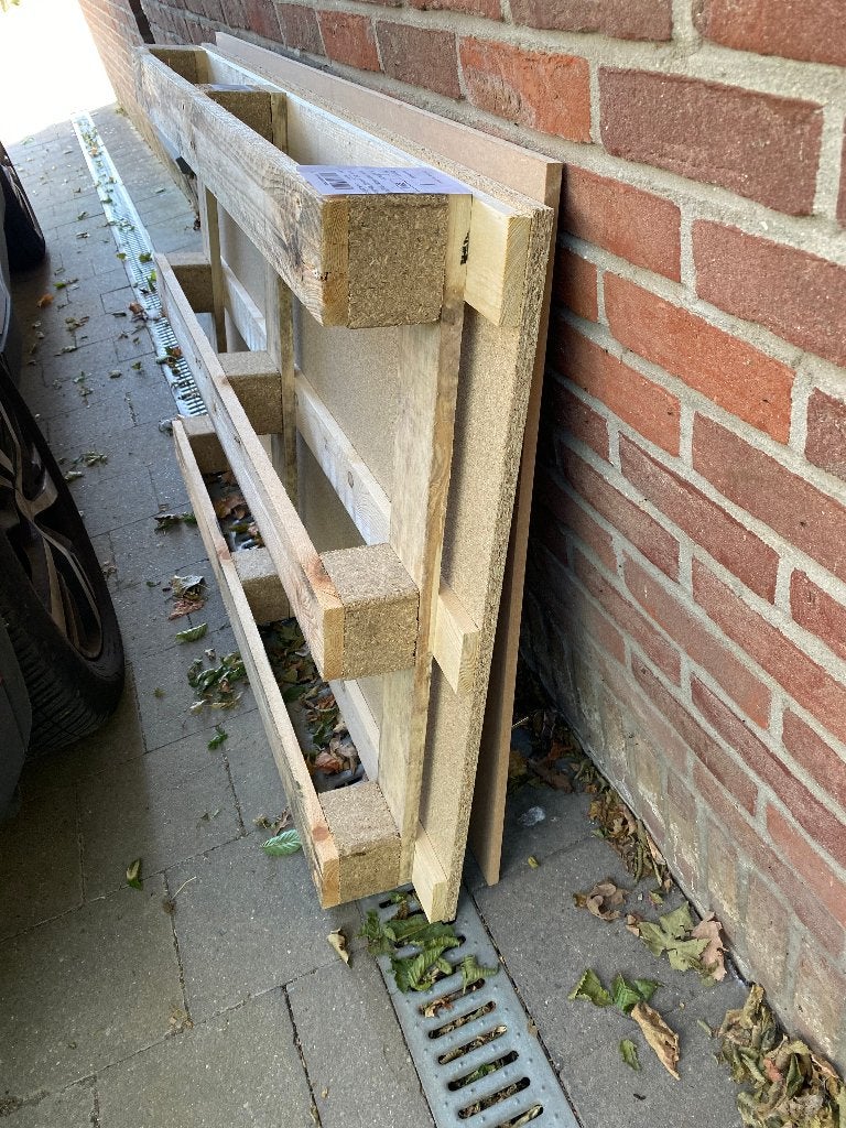 Gratis houten pallet, Doe-het-zelf en Bouw, Hout en Planken, Ophalen, Pallet