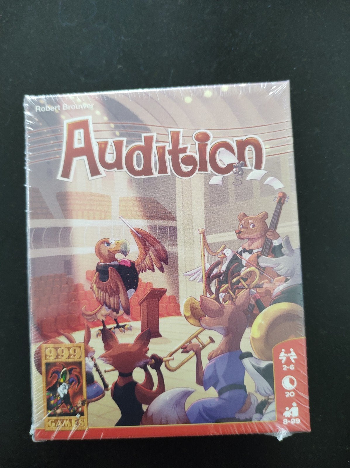Kaartspel audition, 999 games, nieuw, Hobby en Vrije tijd, Vijf spelers of meer, Ophalen of Verzenden, Nieuw, 999 Games