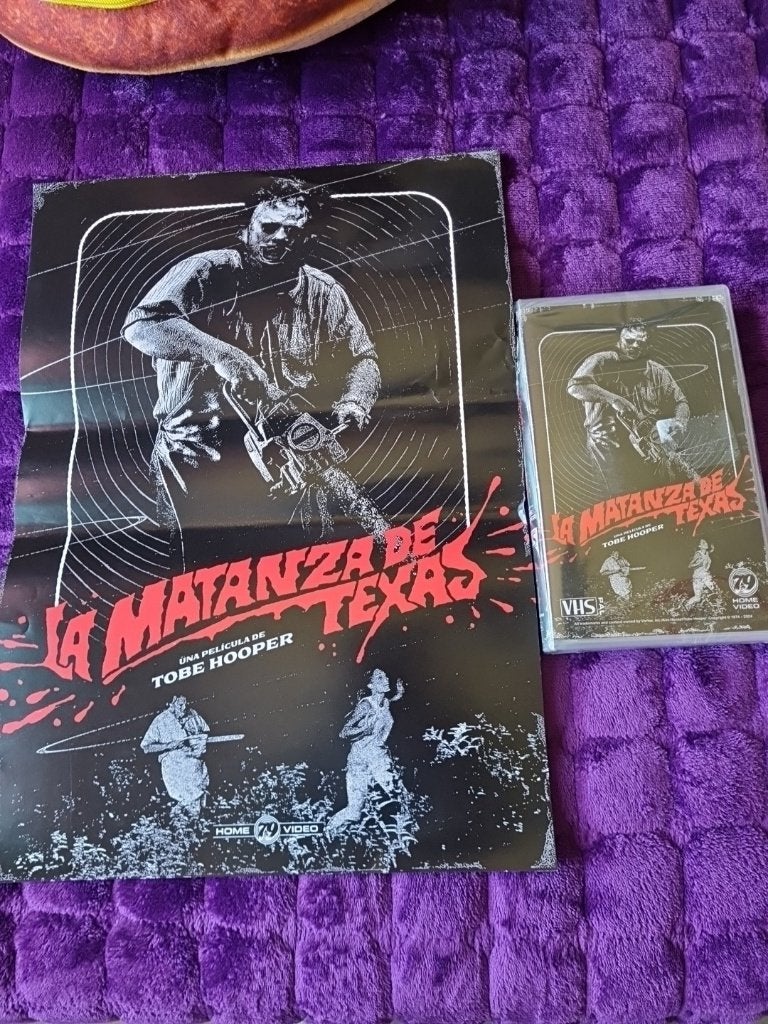 Vhs La Matanza De Texas " The Texas Chainsaw Massacre ", CD & DVD, Enlèvement ou Envoi, Neuf, dans son emballage, Horreur, VHS