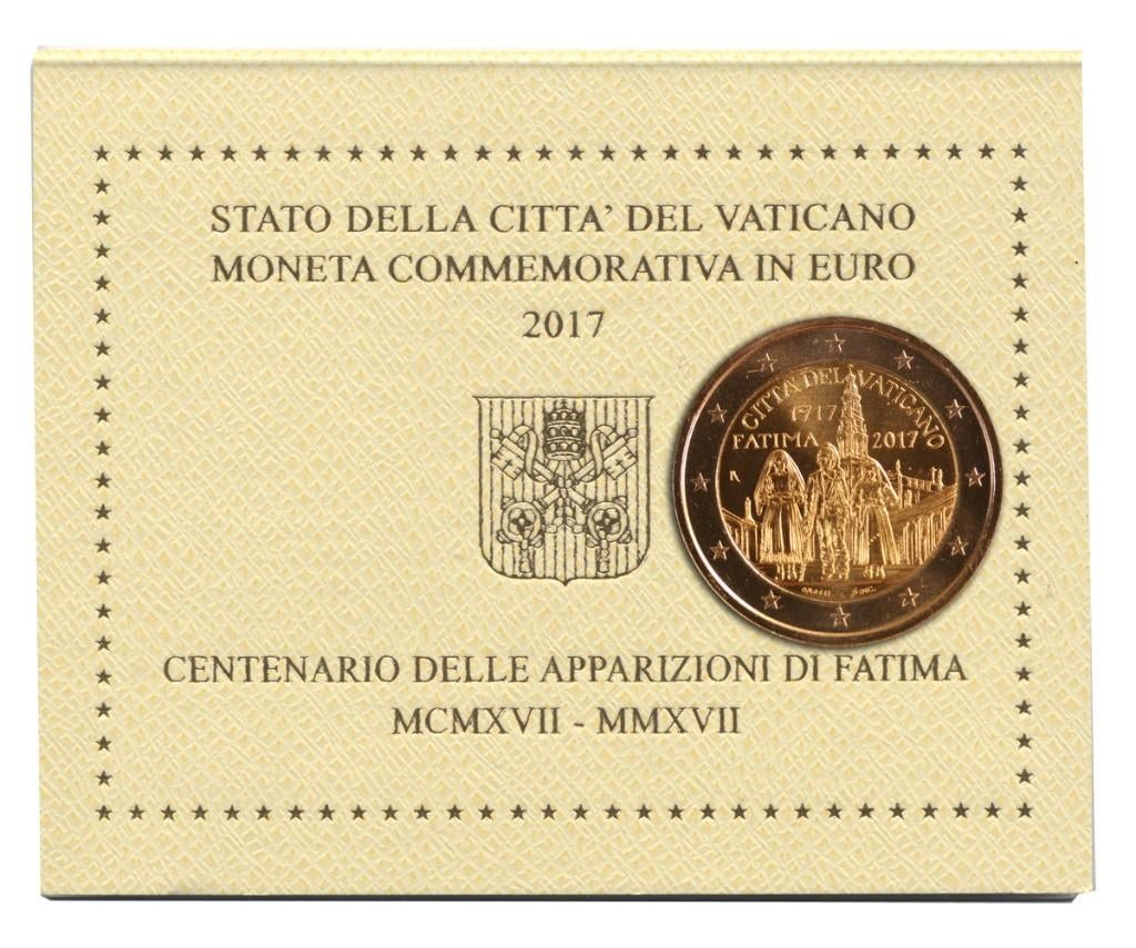 Vaticaan - 2 euro 2017 - Fatima, Timbres & Monnaies, Monnaies | Europe | Monnaies euro, Enlèvement ou Envoi, Vatican, 2 euros