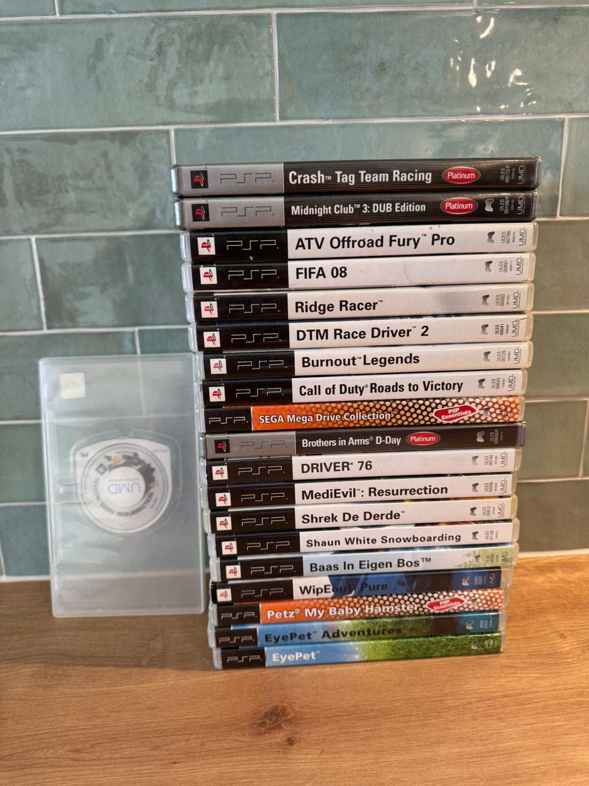 20x PSP games: Crash, Call of Duty, Burnout, FIFA, Games en Spelcomputers, Spelcomputers | Sony PSP, Ophalen of Verzenden, Gebruikt