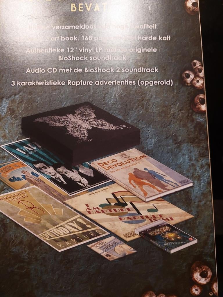 Bioshock 2 uniek exemplaar, Ophalen of Verzenden