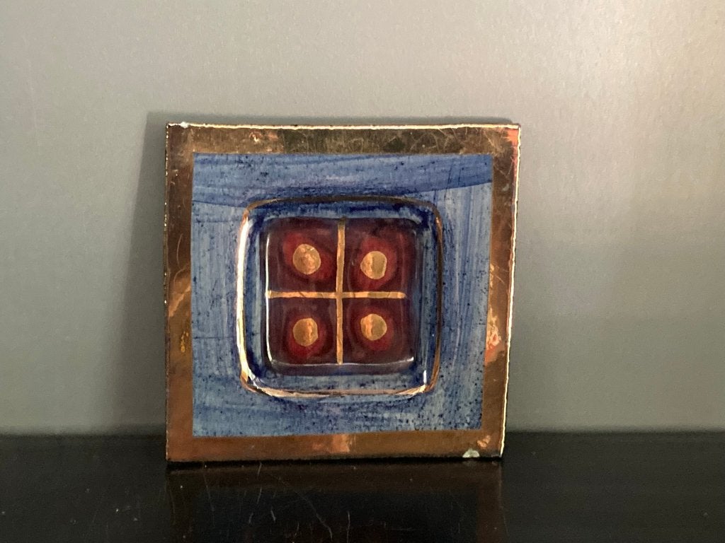 Handgemaakte keramische vide-poche Georges Pelletier, Antiek en Kunst, Antiek | Keramiek en Aardewerk, Ophalen of Verzenden