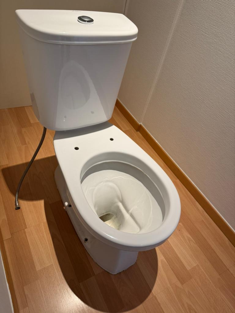 Toilet pot, Ophalen, Toilet