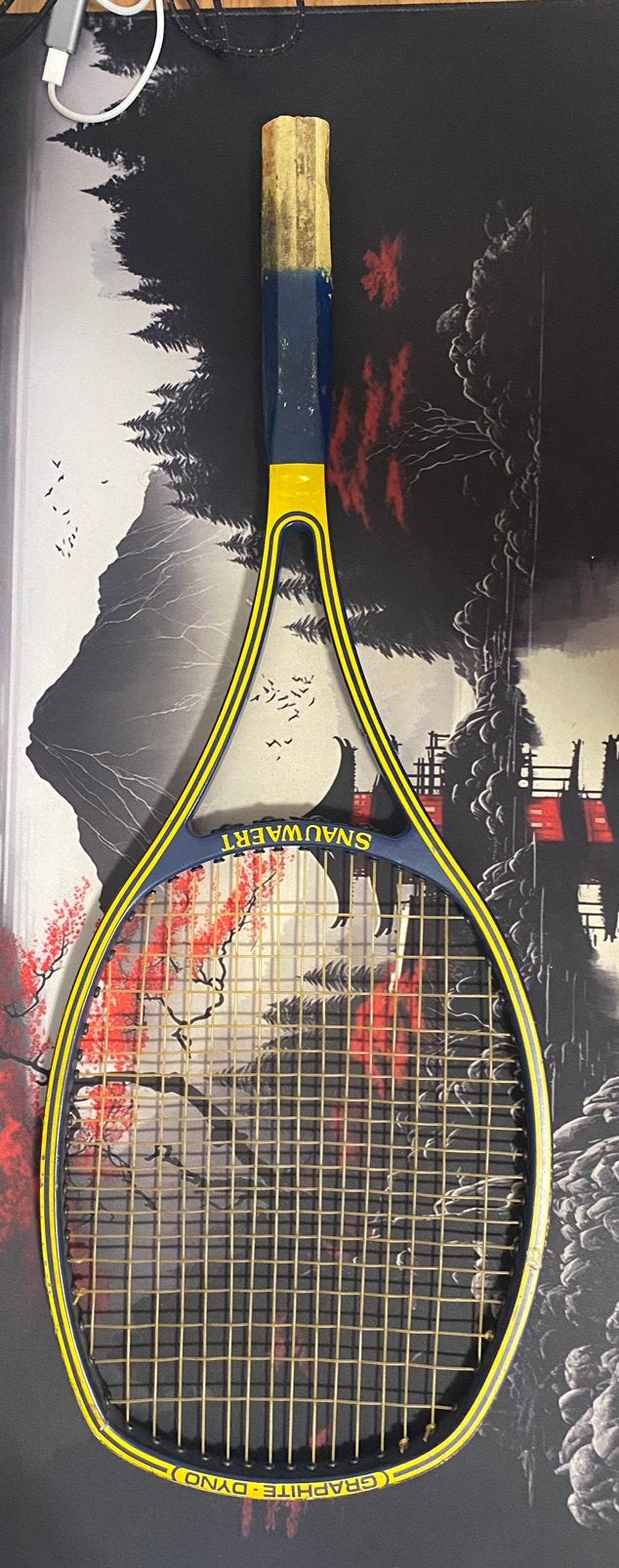 Snauwaert racket, Ophalen, Gebruikt, Racket