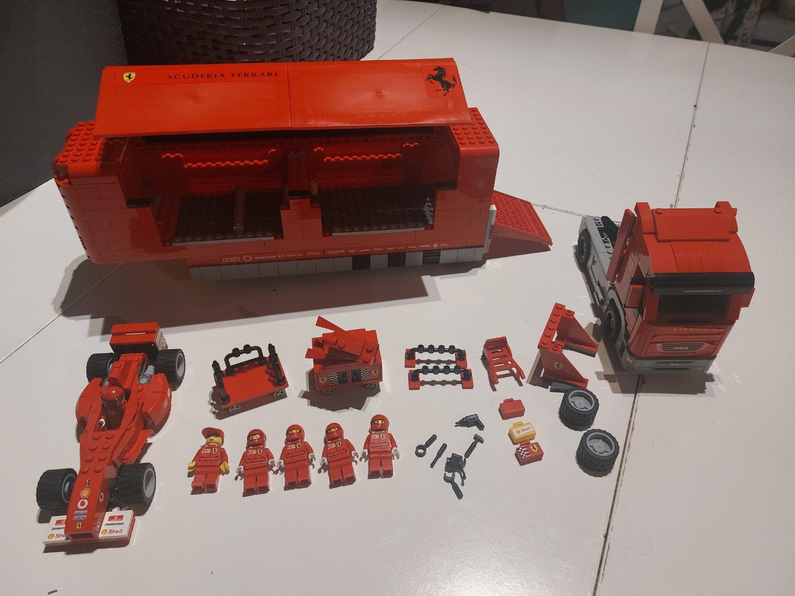 Lego Racers Scuderia Ferrari Truck, Enlèvement ou Envoi, Lego, Comme neuf, Racers