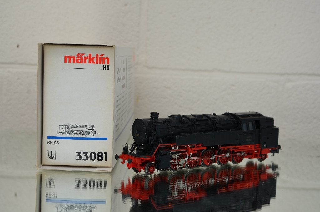 Marklin 33081 stoomlocomotief BR 85 Digital, niet Delta, Ophalen of Verzenden, Gebruikt, Locomotief