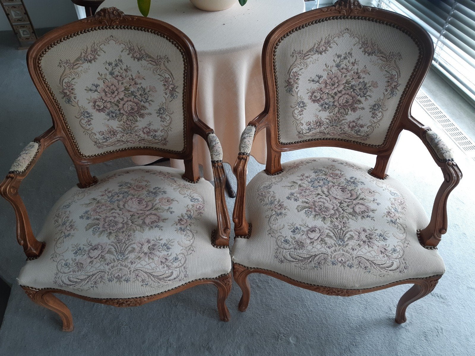 klassieke fauteuil in Louis XV/Louis-Philippe-stijl, Ophalen