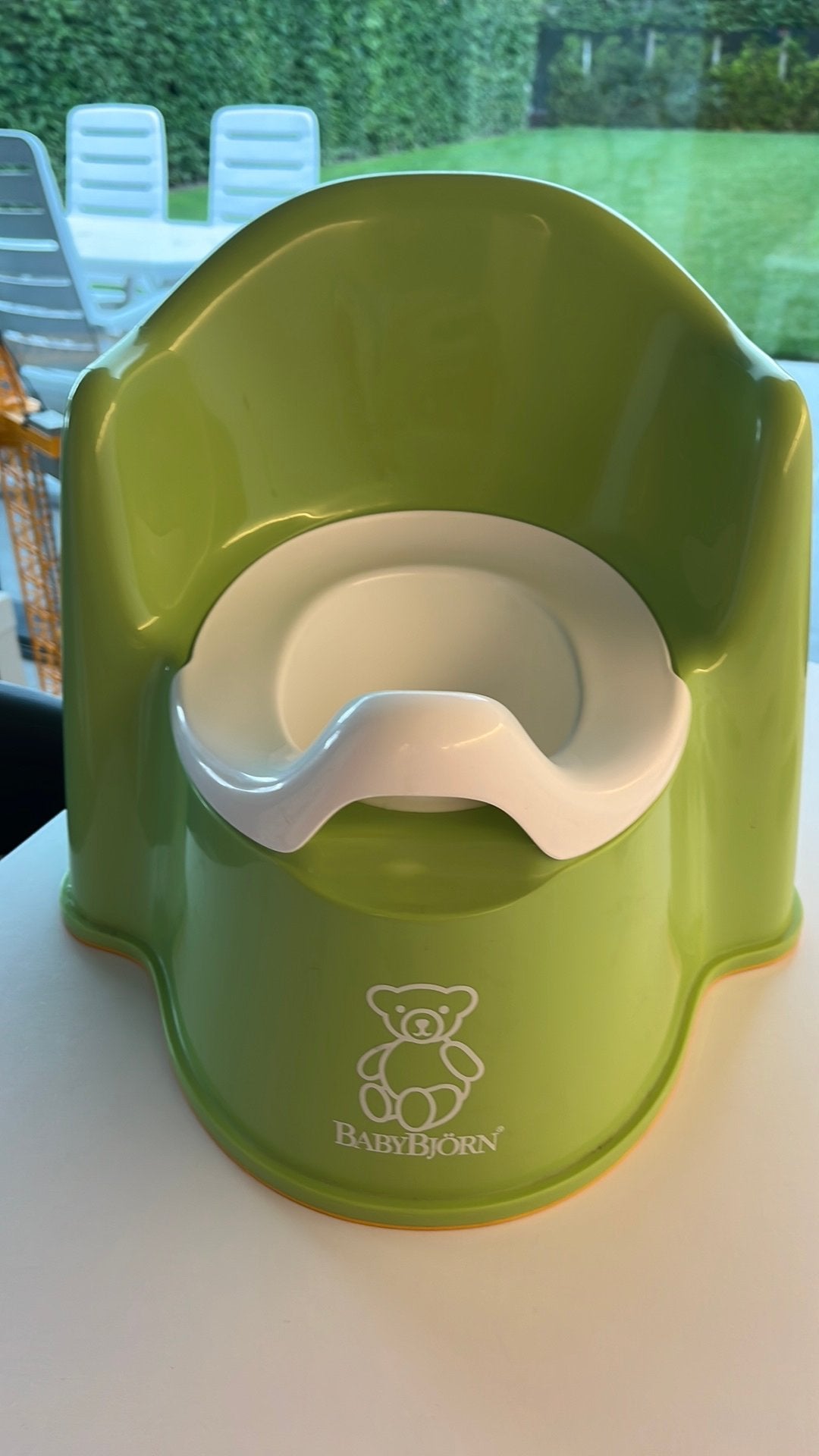 Wc potje babybjorn, Ophalen, Zo goed als nieuw