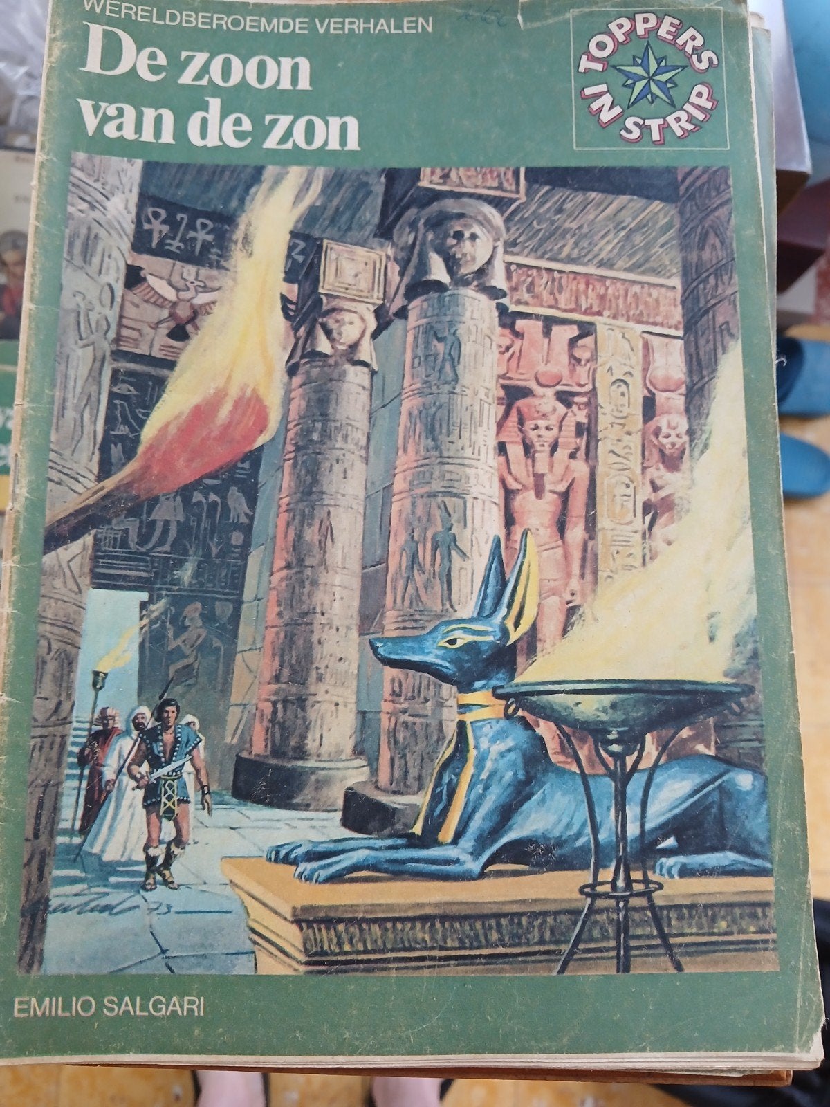 De zoon van de zon toppers in strips., Boeken, Ophalen of Verzenden