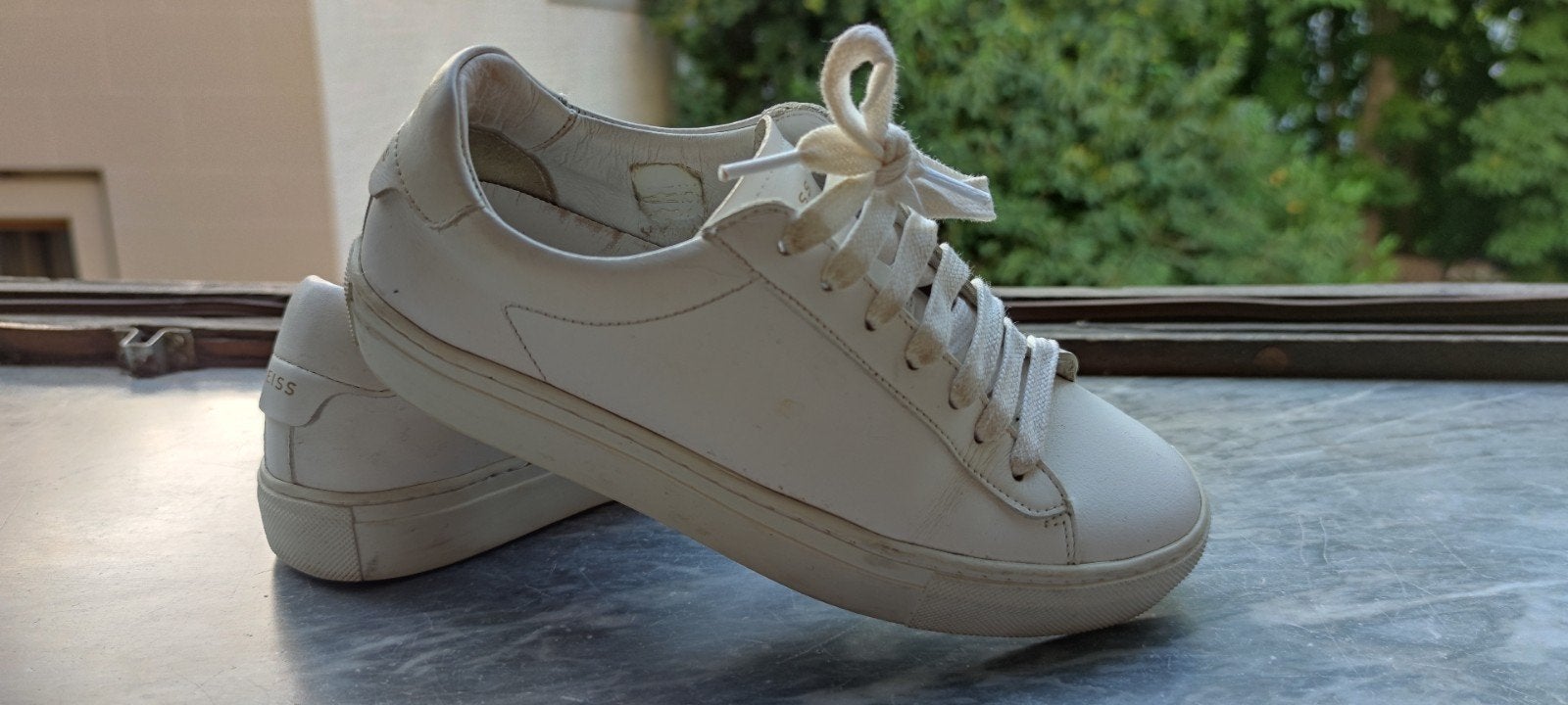 Reiss sneakers in uitstekende staat, wit  maat 36, Ophalen of Verzenden, Wit, Sneakers