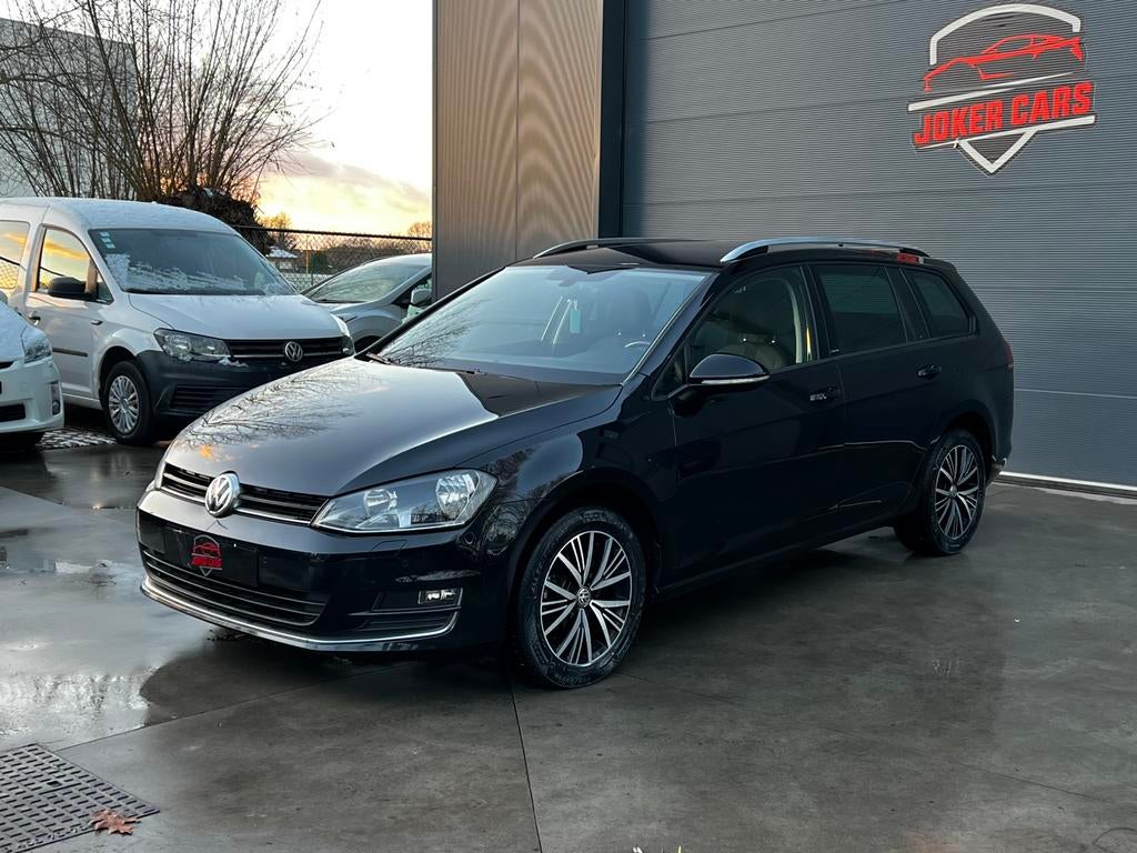 Volkswagen Golf Variant 1.6 TDI BlueMotion DSG Allstar, Automaat, Stof, 4 cilinders, Zwart