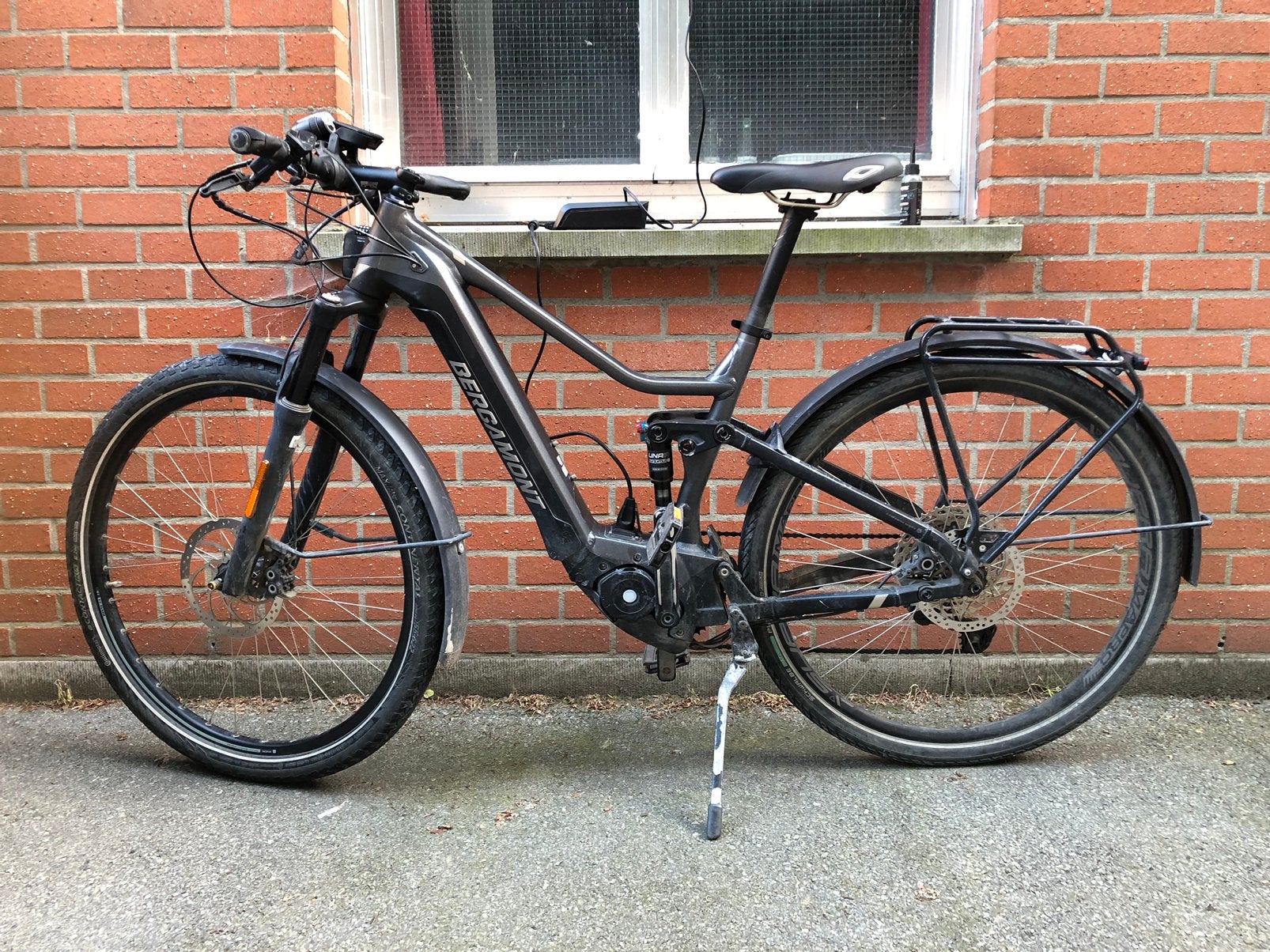 Electrische fiets, Bergamont, 2,5 jaar, Fietsen en Brommers, Ophalen, Gebruikt, 49 tot 53 cm, Schijfrem