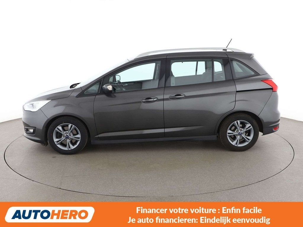 Ford Grand C-Max 1.0 EcoBoost Cool&Connect (bj 2018), Auto's, Ford, Voorwielaandrijving, Stof, Gebruikt, 5 deurs