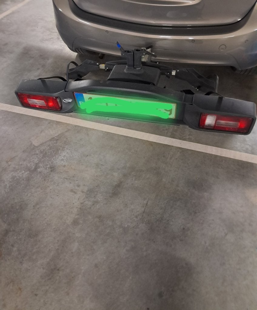 Fietsdrager, Auto diversen, Ophalen, Gebruikt, 2 fietsen, Trekhaakdrager