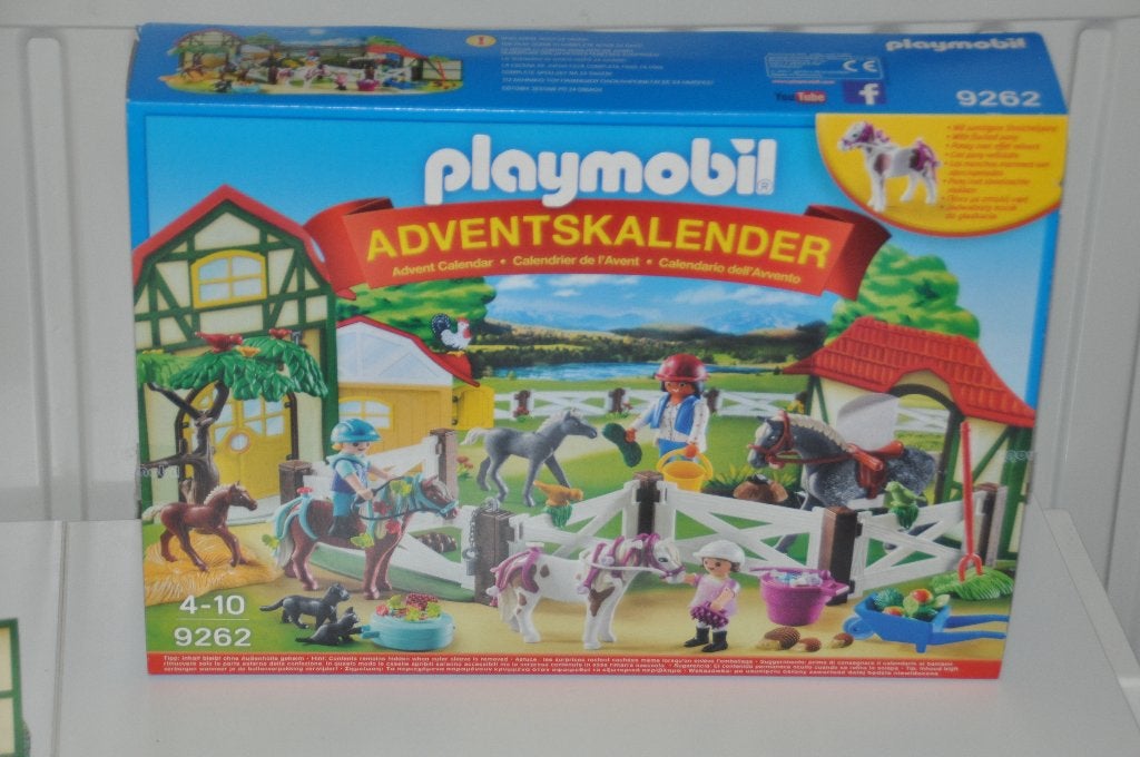 Playmobil adventskalender 9262 Paardrijclub, Ophalen