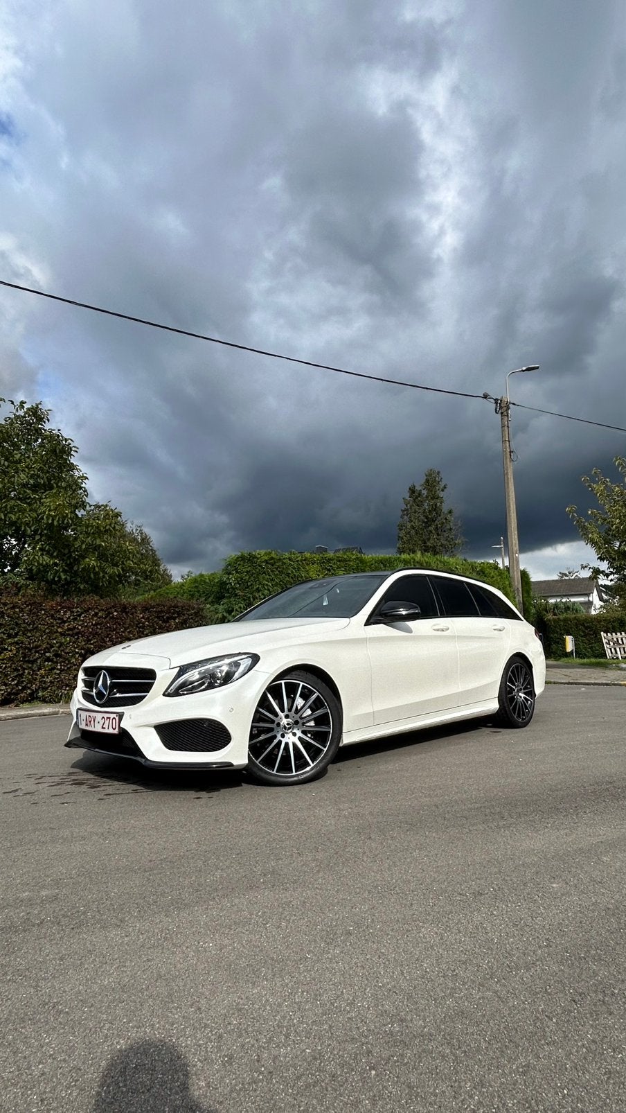 MERCEDES C200D - 170 000kms AMG LINE, Achat, Euro 6, 5 portes, Automatique