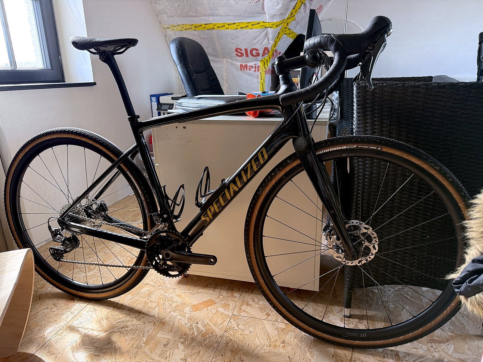 Specialized Diverge Carbon GRX + Stages powermeter mt 56, Fietsen en Brommers, Ophalen, Zo goed als nieuw, Carbon