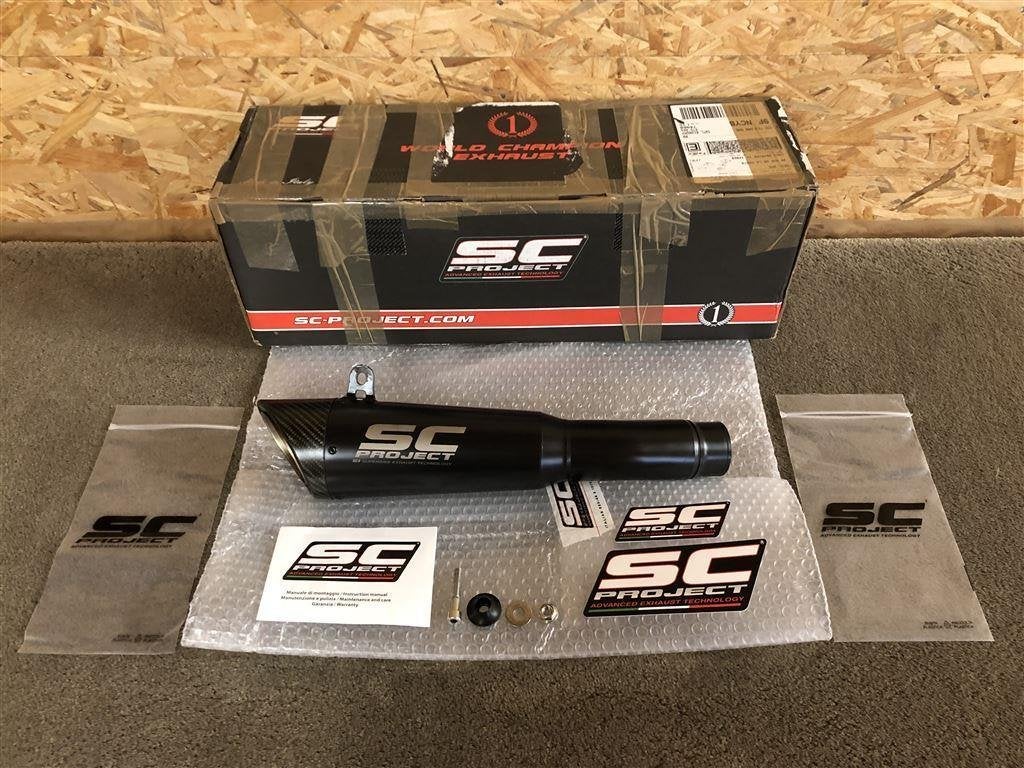 SC Project S1 uitlaat demper Yamaha XJR1300 XJR 1300 07-16, Motoren, Verzenden, Gebruikt