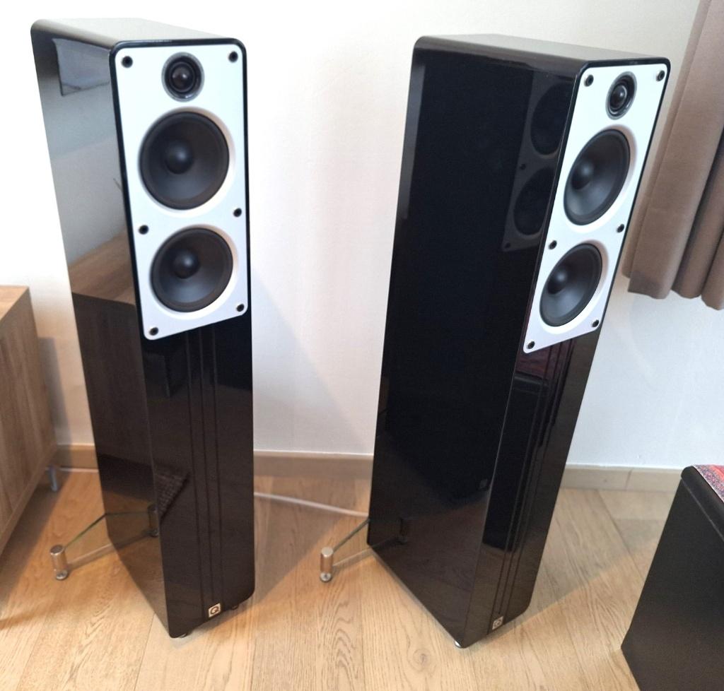 Q Acoustics Concept 40 **British What HiFi Award Winner**, Ophalen, Zo goed als nieuw, Front, Rear of Stereo speakers, Overige merken