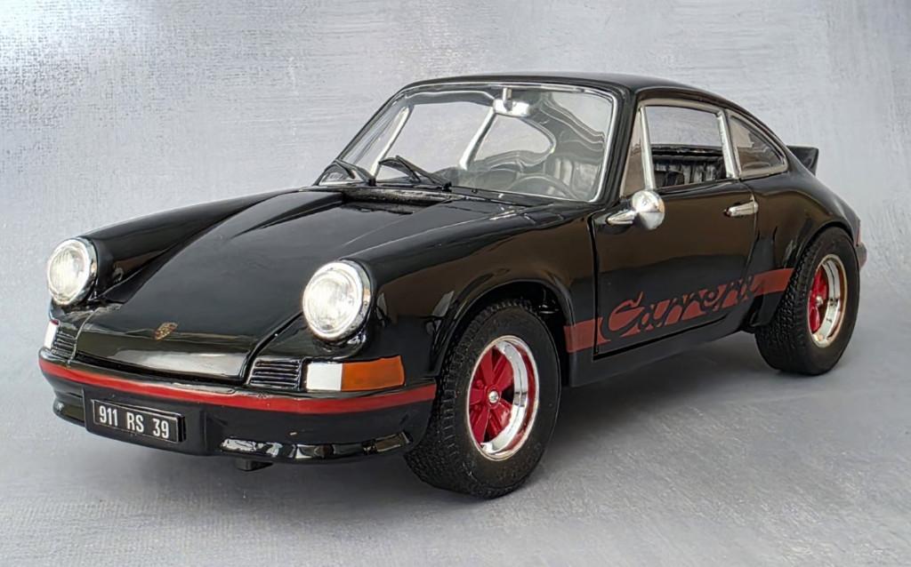 1/18 Jouef Evolution, Porsche 911 Carrera RS 2.7L 1973, Verzenden, Zo goed als nieuw, Auto, Overige merken
