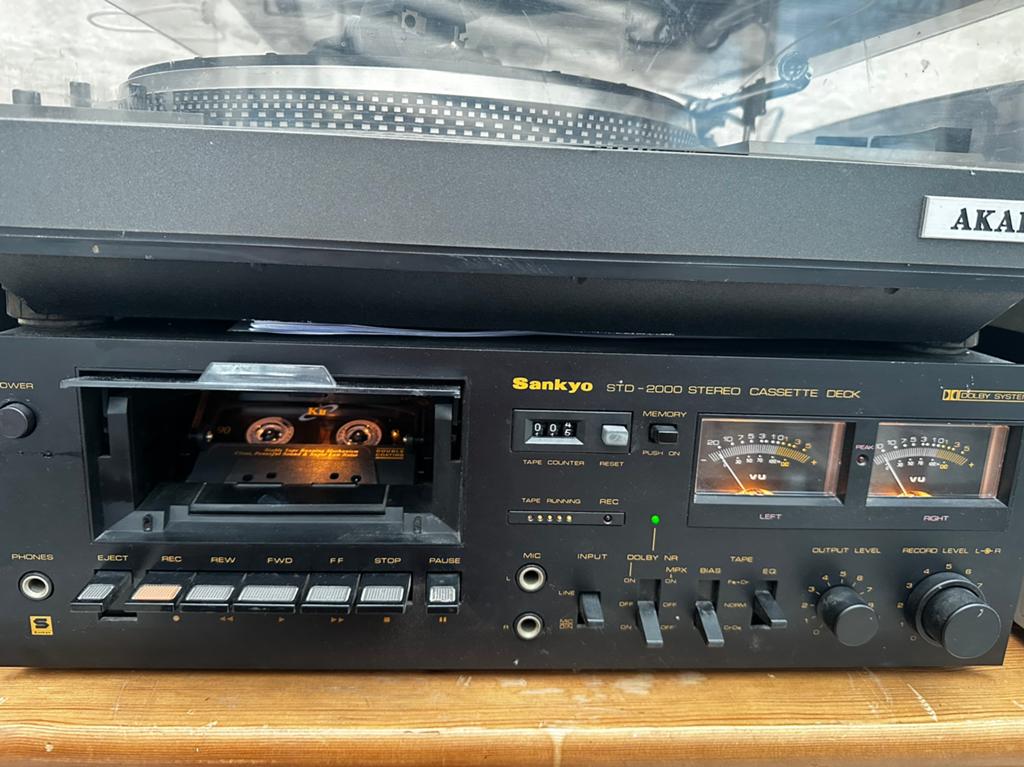 Cassettedeck Sankyo, Ophalen of Verzenden, Enkel