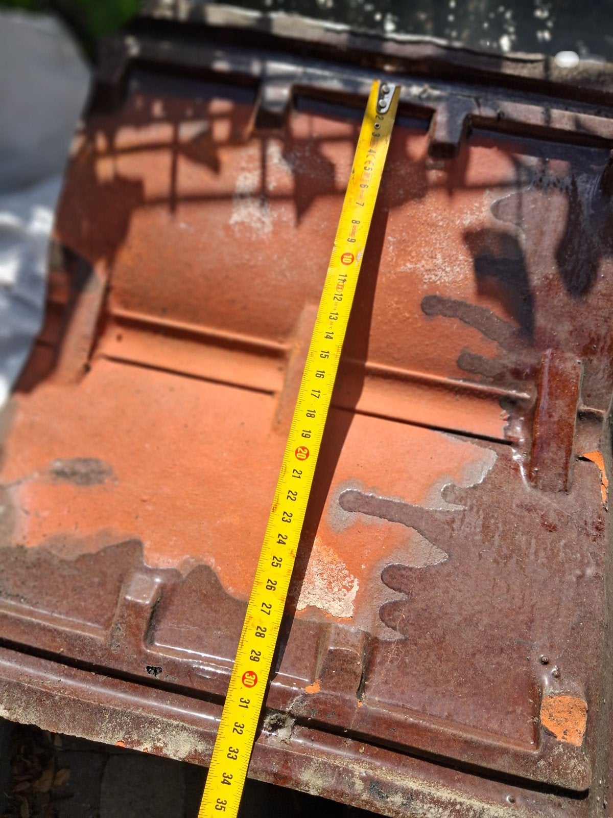 4 terracotta muurhoezen, Doe-het-zelf en Bouw, Ophalen