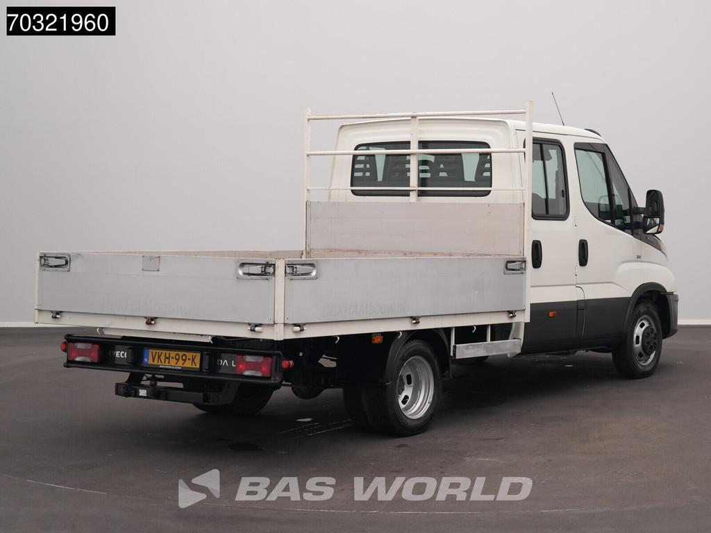 Iveco Daily 35C14 Dubbel Cabine Open Laadbak Dubbellucht 3,5, Auto's, Stof, Gebruikt, Euro 6, Iveco