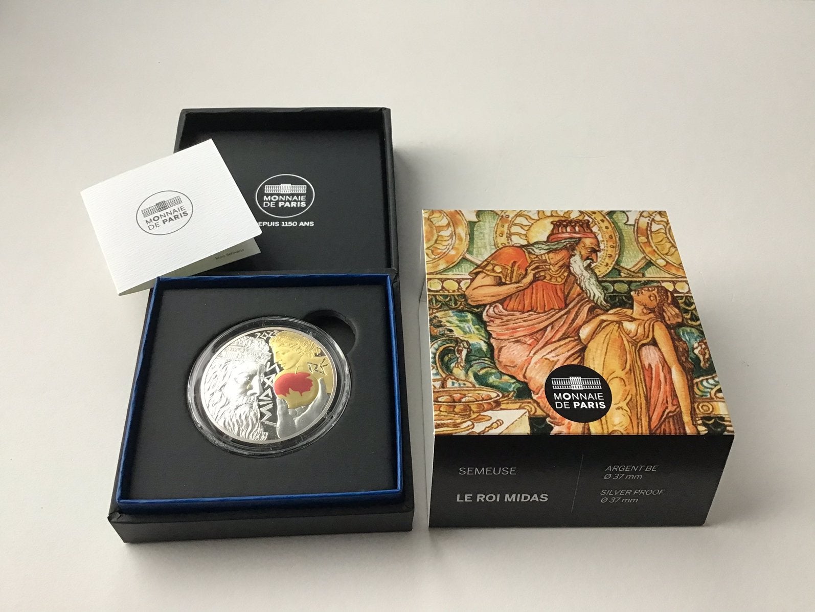 Frankrijk 10 euro Midas 2023 Zilver Proof, Postzegels en Munten, Ophalen of Verzenden, Frankrijk, 10 euro, Goud