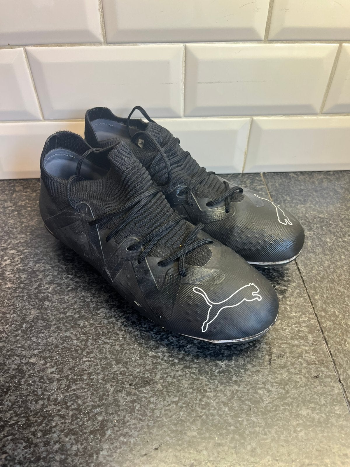 Puma Future zaalvoetbalschoenen zwart – maat36, Ophalen of Verzenden, Zo goed als nieuw, Schoenen