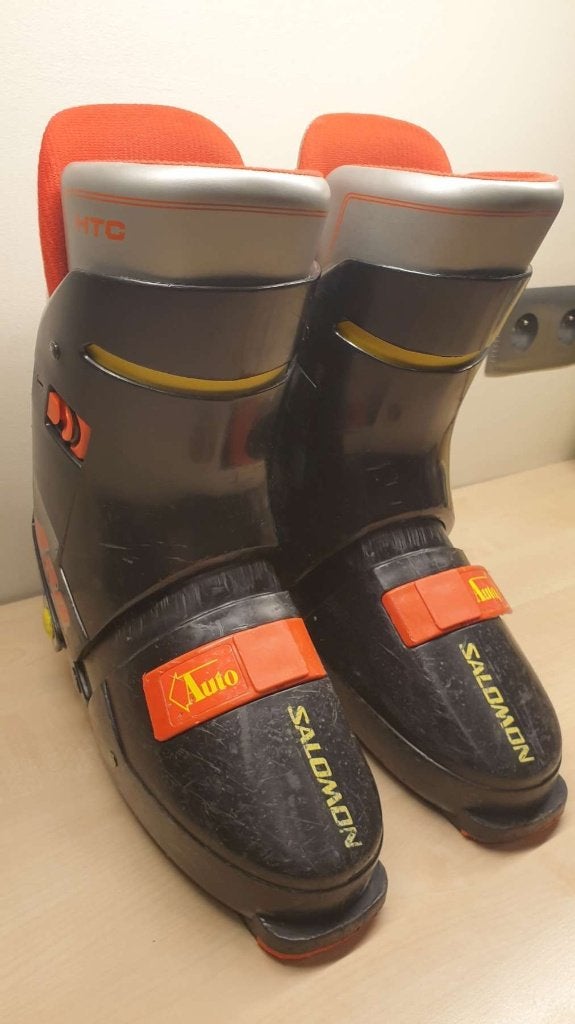 Chaussures de ski Salomon 420, taille 41, à réparer GRATUITE, Enlèvement, Salomon